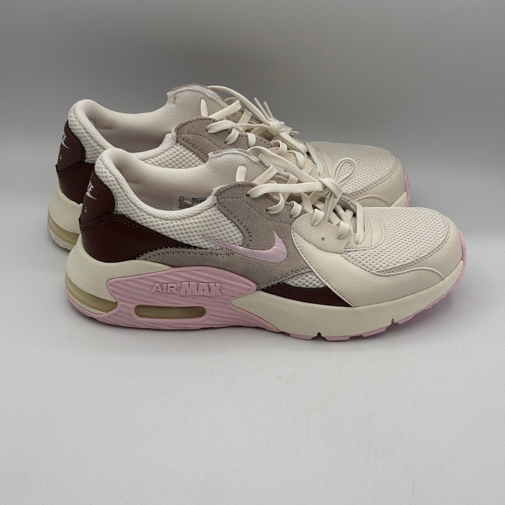 Nike Air Max Excee Shoes Womens Size 9.5 Sail Soft Pink Dark Pony DX0113-600